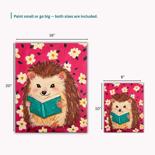 Hedgehog Tales: Paint-Along Class
