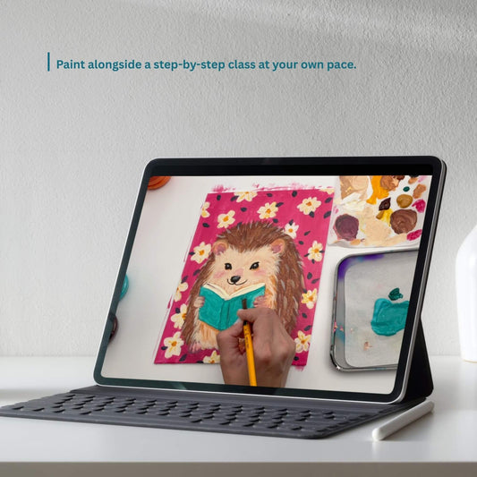 Hedgehog Tales: Paint Class in a Box