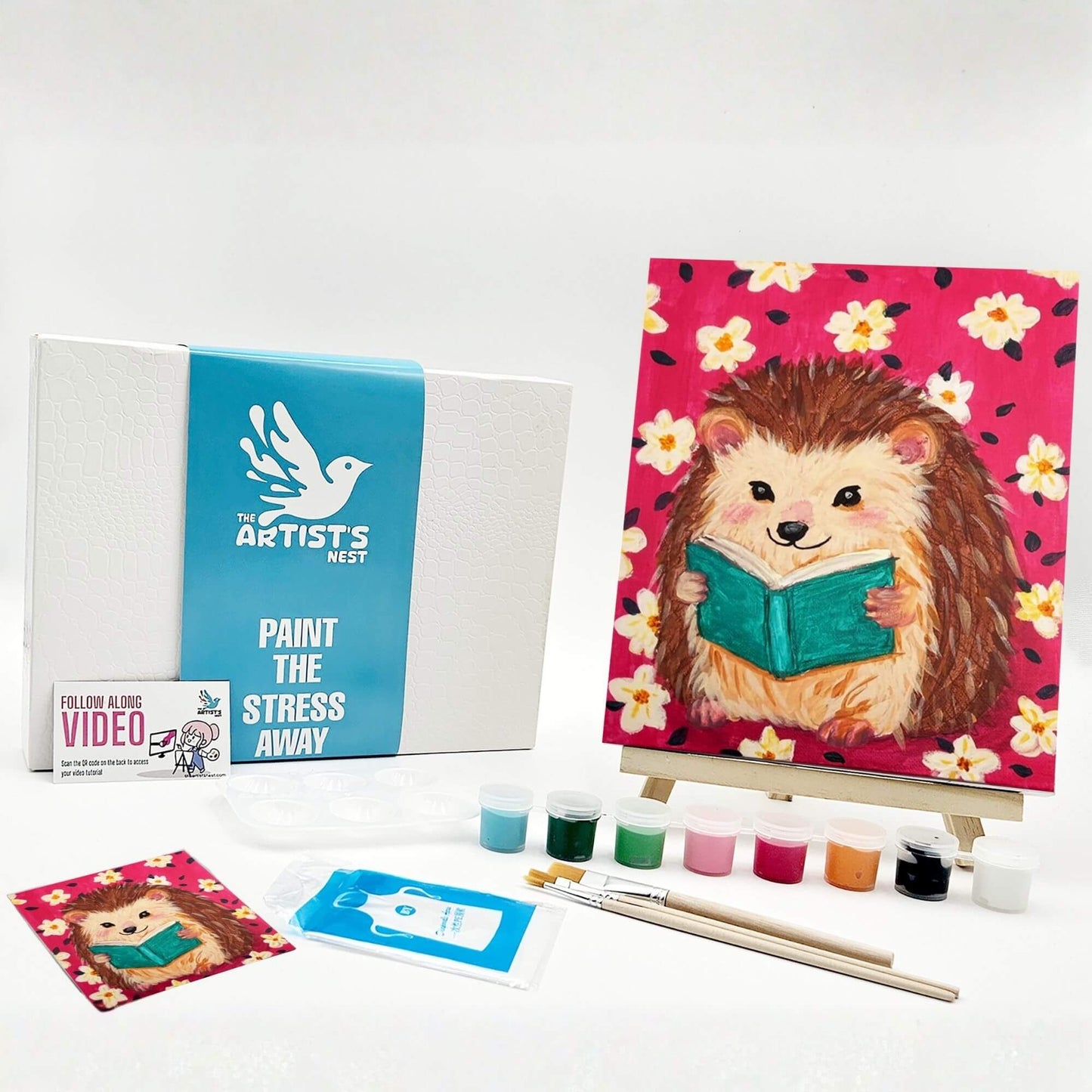 Hedgehog Tales: Paint Class in a Box