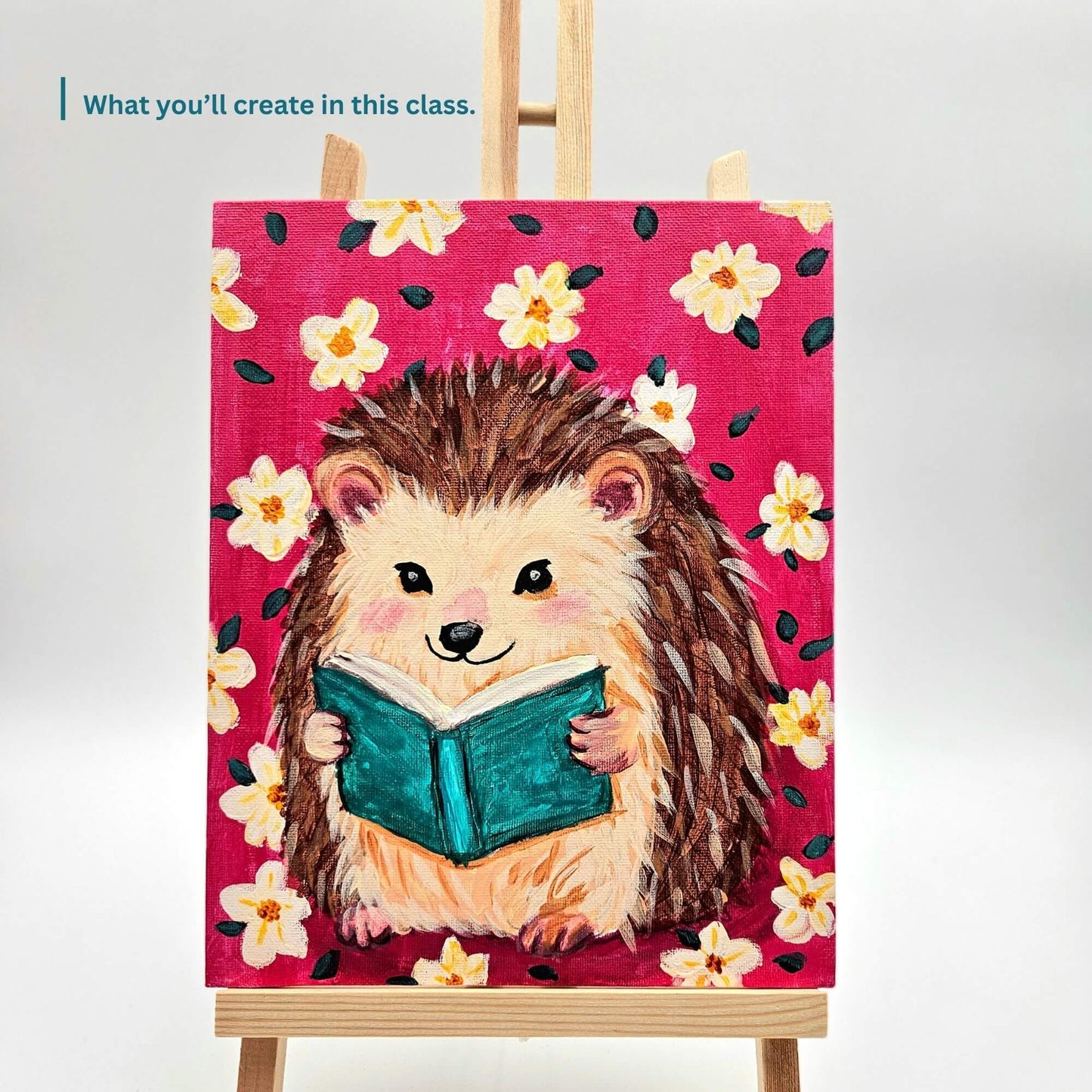 Hedgehog Tales: Paint-Along Class