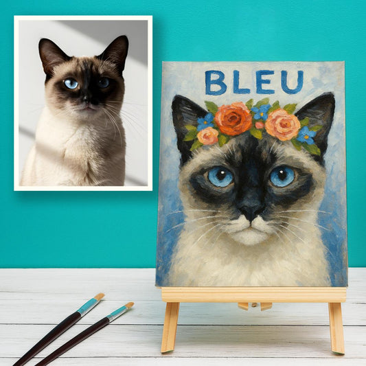 Custom Pet Portrait Painting Kit