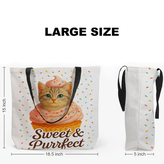 Fur-ever Tote: Custom Pet Portrait Tote Bag